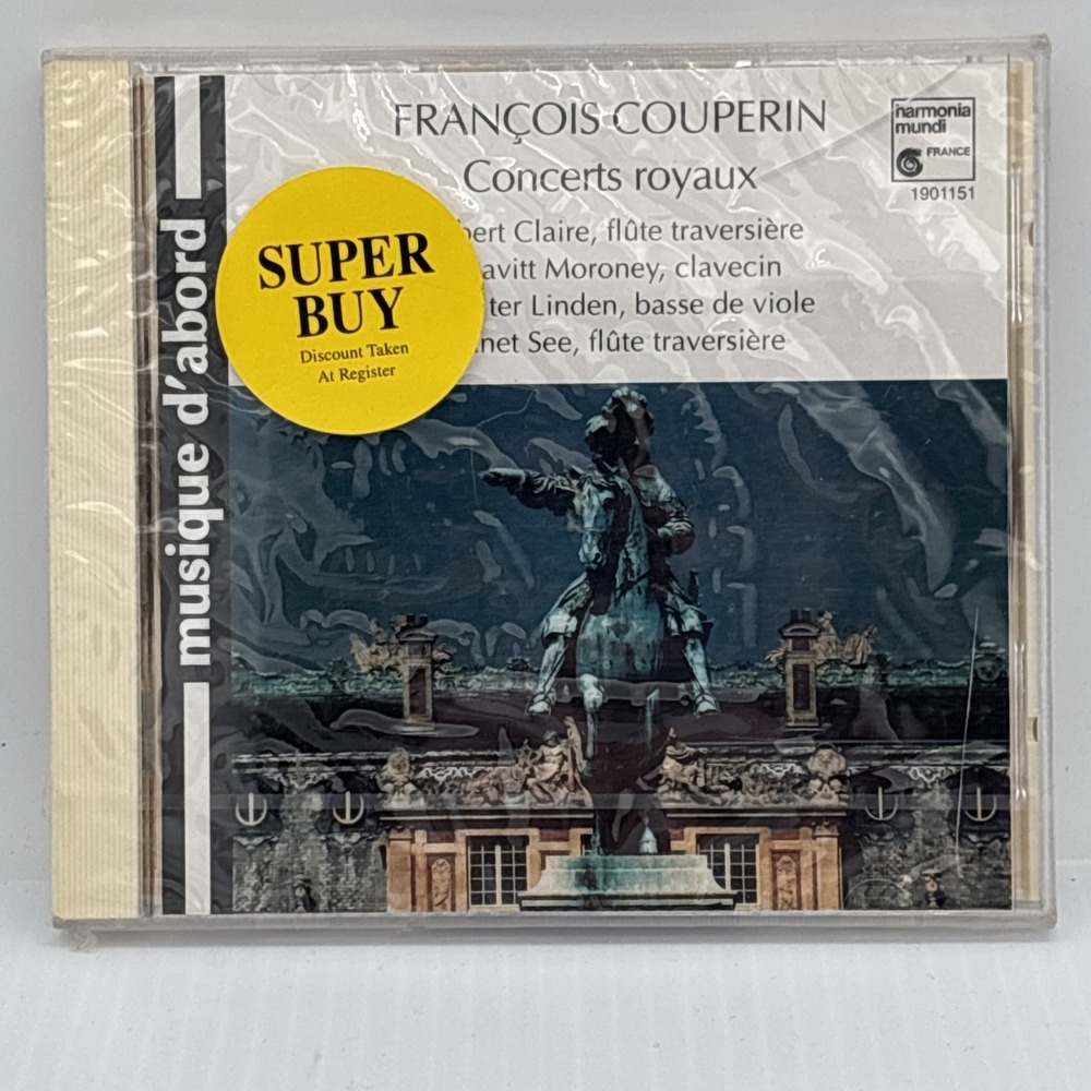 Francois Couperin Concerts Royaux CD 1992 Harmonia Mundi Classical Sealed